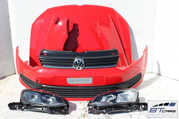 VW POLO PRZÓD maska błotniki zderzak pas przedni błotnik LP3G 6C LIFT FL 2015-2017 Kolor: D8 LP3G czerwień wzmocnienie 6C0 D8D8