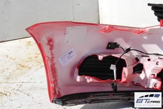 VW POLO PRZÓD maska błotniki zderzak pas przedni błotnik LP3G 6C LIFT FL 2015-2017 Kolor: LP3G - czerwień flash wzmocnienie 6C0
