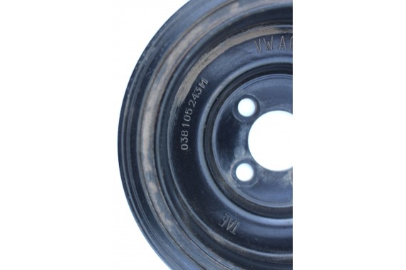 AUDI VW SKODA KOŁO PASOWE 038105243M 038 105 243 M TŁUMIK DRGAN SKRĘTNYCH 038105243M 038105243M 038105243M 038105243M 038105243