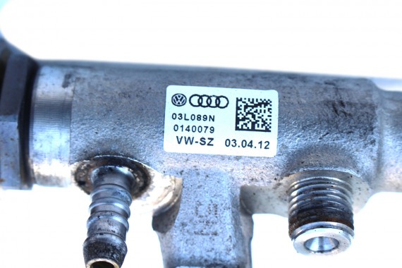 VW AMAROK LISTWA WTRYSKOWA 03L130089N 03L130089J 03L 130 089 rozdzielacz paliwa diesel 2,0 TDi 03L130089N 03L130089J 03L130089N