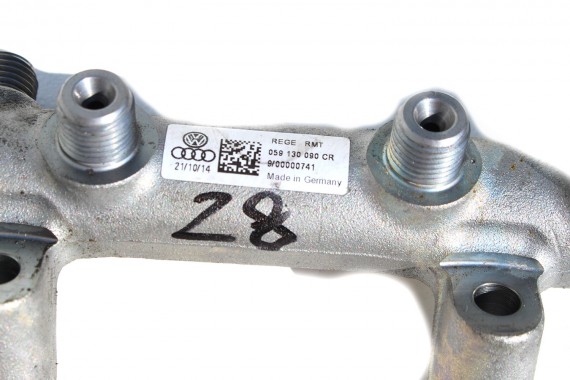 AUDI VW LISTWA WTRYSKOWA 059130090CR 059130089BT 059 130 090 CR 3.0 TDi rozdzielacz paliwa 059130090CR 059130090CR 059130090CR
