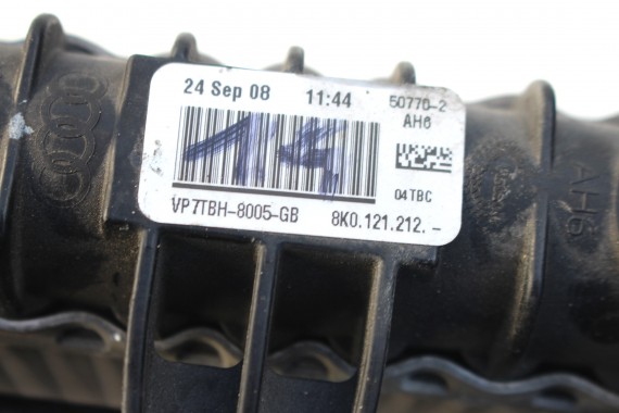 AUDI DODATKOWA CHŁODNICA WODY 8K0121212 8K0121212B 8K0 121 212 B benzyna A4 A5 A7 A8 Q5 8K0121212 8K0121212 8K0121212B 8K0121212