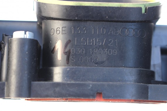 AUDI VW KOLEKTOR SSĄCY 06E133110AB 06E133110AF 06E133110AL 06E133110AP 06E133110AR 06E133110AS  3.0 TFSi PRAWA 06E133110AB