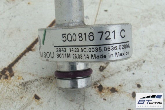 VW GOLF 7 AUDI A3 RURKI PRZEWODY KLIMATYZACJI KLIMY 5Q0816721C 5Q0820741C 5Q1816738C 5Q0820743E przewód USA 5Q0816721M 5Q0816721