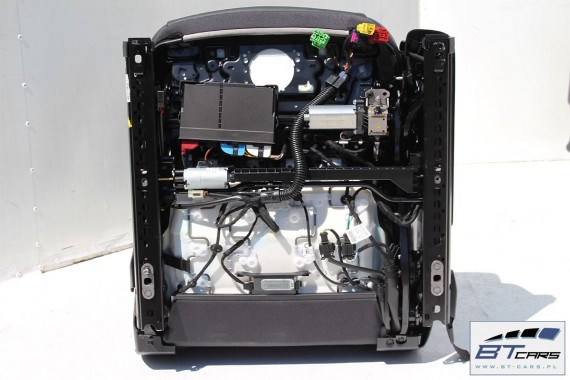 AUDI A4 AVANT 8W B9 FOTELE KOMPLET FOTELI siedzeń siedzenia fotel tapicerka 8W9 8W skóra kolor czarny KOMBI ALLROAD USA czarna