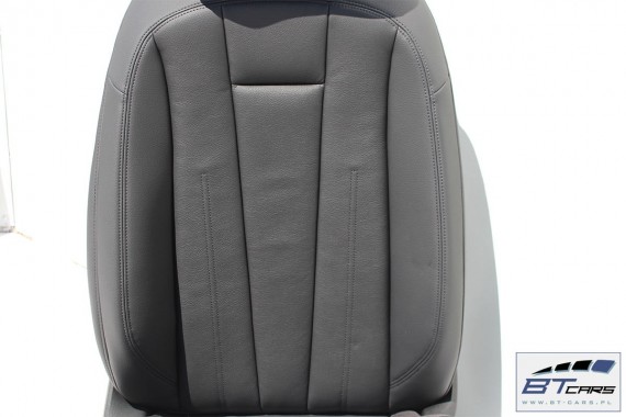 AUDI A4 AVANT 8W B9 FOTELE KOMPLET FOTELI siedzeń siedzenia fotel tapicerka 8W9 8W skóra kolor czarny KOMBI ALLROAD USA czarna