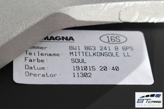 AUDI A4 AVANT 8W B9 FOTELE KOMPLET FOTELI siedzeń siedzenia fotel tapicerka 8W9 8W skóra kolor czarny KOMBI ALLROAD USA czarna