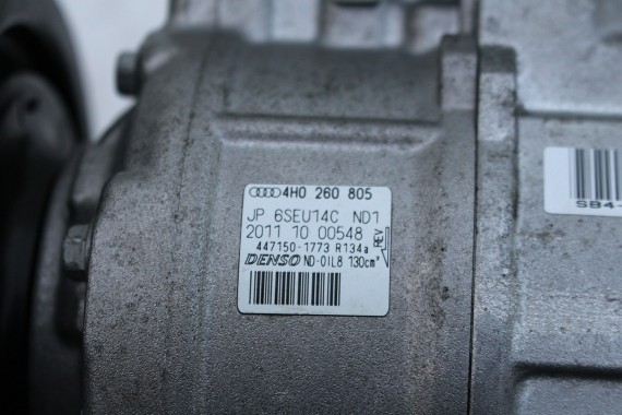AUDI A8 POMPA KLIMATYZACJI KLIMY 4H0260805 4H0 260 805 producent DENSO 3.0 TFSi benzyna 2010-2018 4H0260805 4H0260805 4H0260805