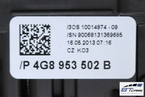 AUDI A6 A7 MANETKI KIEROWNICY 4G8953502B 4G8 953 502 B przełącznik przełączniki manetka FL LIFT