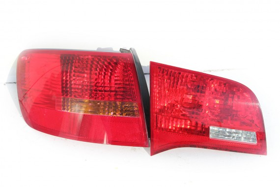 AUDI A6 KOMBI VARIANT TYŁ ZDERZAK tylny + KLAPA BAGAŻNIKA + LAMPY lampa 4F C6 czarny 4F9945093 4F9945094 4F9945095 4F9945096