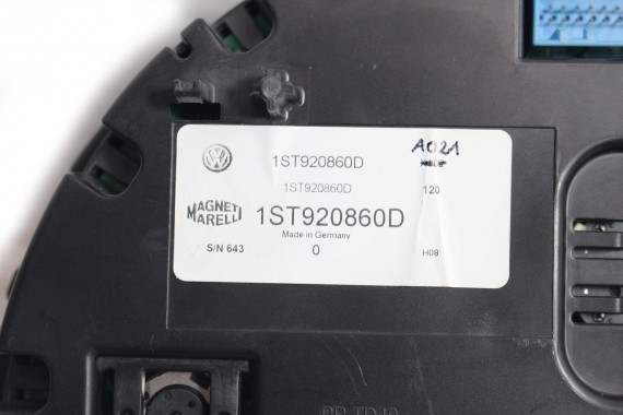 SKODA CITIGO ZEGARY LICZNIKI BENZYNA 1ST920860D 1ST 920 860 D ZEGAR ZESTAW WSKAŹNIKÓW