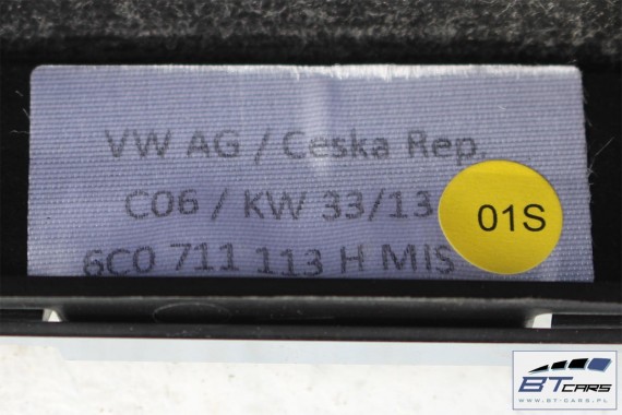 VW POLO GAŁKA ZMIANY BIEGÓW + MIESZEK 6C0711113H 6C0 711 113 H MIS- czerń satynowa srebrny 6C 6C0711113H 6C0711113H 6C0711113H