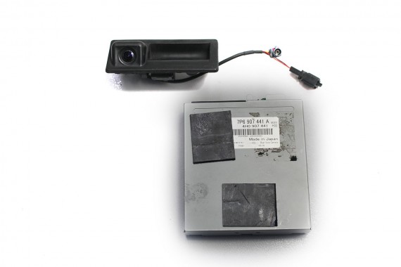 VW TOUAREG 7P STEROWNIK KAMERY MODUŁ + KAMERA TYŁ COFANIA 7P6907441A 4H0907441 7P6 907 441 A 4H0 907 441 5N0827566AB 7P6907441A
