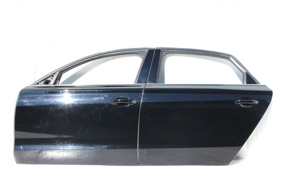 AUDI A8 4H d4 LY9B DRZWI LEWE PRZÓD STRONA LEWA przednie 2010-2017 Kolor: A2 Brylantowy czarny 4H0831051 4H0831051B 1 sztuka