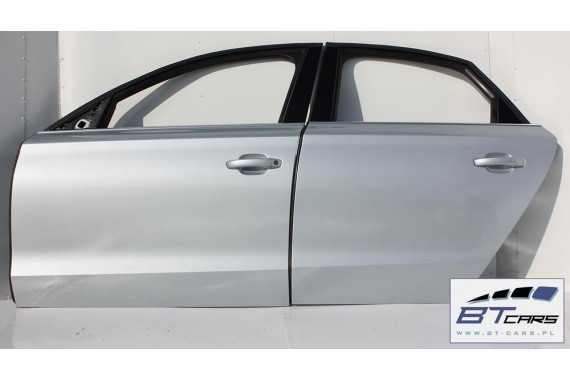 AUDI A8 4H D4 LX7S DRZWI LEWE PRZÓD + TYŁ STRONA LEWA przednie + tylne 2 sztuki D4 4H Y0 Arktissilber metallic 	Srebrny2010-2017
