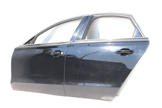 AUDI A8 4H LY9B DRZWI LEWE PRZÓD + TYŁ STRONA LEWA przednie + tylne 2 sztuki D4 4H Kolor: A2A2  czarny brylantowy 2010-2017