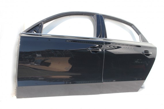 AUDI A8 4H LY9B DRZWI LEWE PRZÓD + TYŁ STRONA LEWA przednie + tylne 2 sztuki D4 4H Kolor: A2A2  czarny brylantowy 2010-2017
