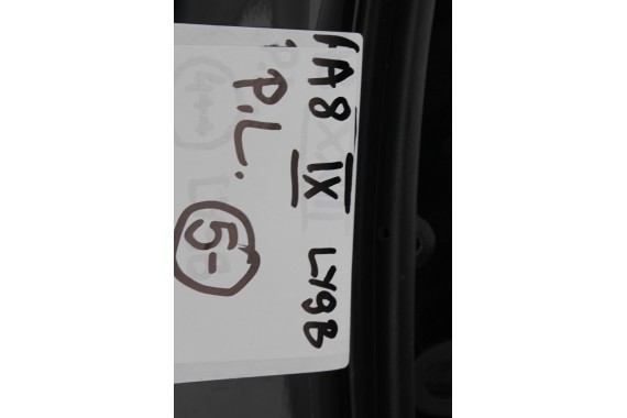 AUDI A8 4H LY9B DRZWI LEWE PRZÓD + TYŁ STRONA LEWA przednie + tylne 2 sztuki D4 4H Kolor: A2A2  czarny brylantowy 2010-2017