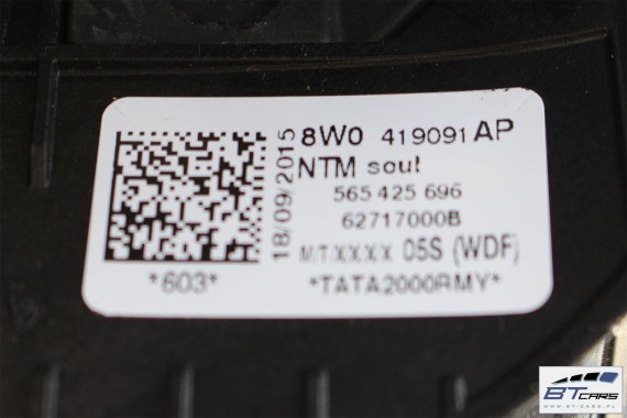 AUDI A4 Q5 KIEROWNICA + BIEGI 8W0419091AP 8W0419091DQ 8W0 419 091 AP 8W0419091AP 8W0419091DQ 8W0419091AP 8W0419091DQ 8W0419091AP