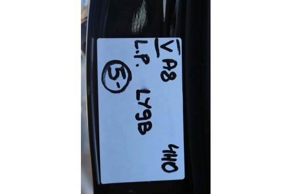 AUDI A8 4H LY9B DRZWI LEWE PRZÓD + TYŁ STRONA LEWA przednie + tylne 2 sztuki D4 4H Kolor: A2A2 czarny brylantowy 2010-2017