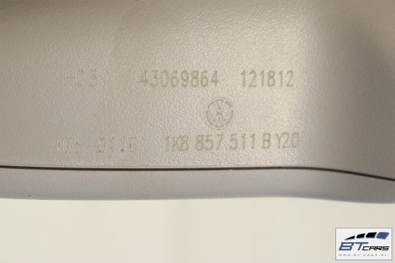 VW SCIROCCO LUSTERKO WEWNĘTRZNE 1K8857511B 1K8 857 511 B Kolor: Y20 - szary perlisty + kamera line wsteczne