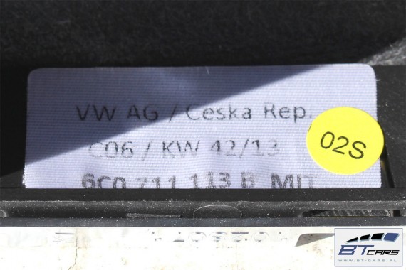 VW POLO GAŁKA ZMIANY BIEGÓW MIESZEK 6C0711113B 6C0711113C 6C0 711 113 skóra skórzana 6C0711113B 6C0711113C 6C0711113B 6C0711113