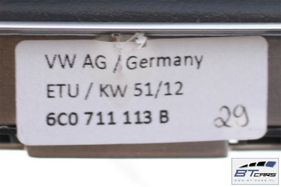 VW POLO GAŁKA ZMIANY BIEGÓW MIESZEK 6C0711113B 6C0711113C 6C0 711 113 skóra skórzana 6C0711113B 6C0711113C 6C0711113B 6C0711113