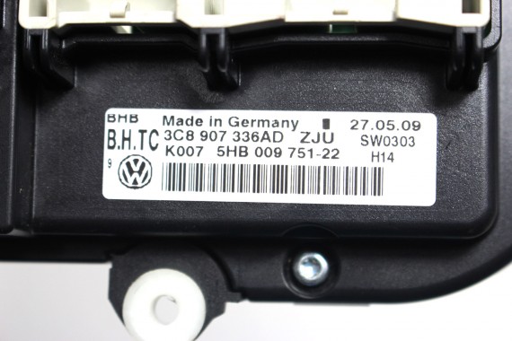 VW PANEL KLIMATYZACJI 3C8907336AD moduł klimy KLIMATIK sterownik nawiewu CLIMATIC webasto 3C8 907 336 AD