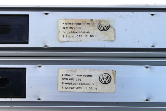 VW PASSAT B6 KOMBI MOCOWANIE PROWADNICE STELAŻE BAGAŻNIKA SIATKA BAGAŻU 3C9863555 3C9863556 3C9863555A 3C9863556A listwa szyna