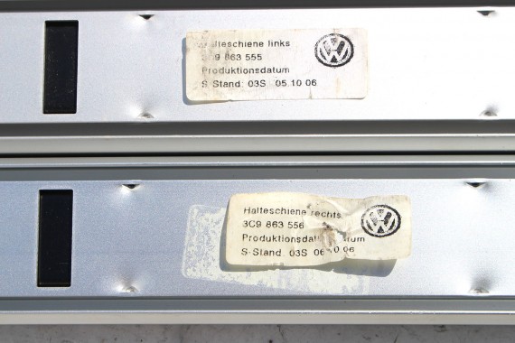 VW PASSAT B6 KOMBI MOCOWANIE PROWADNICE STELAŻE BAGAŻNIKA SIATKA BAGAŻU 3C9863555 3C9863556 3C9863555A 3C9863556A listwa szyna