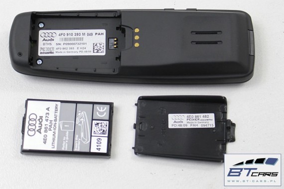 AUDI TELEFON SŁUCHAWKA TELEFONU 4F0910393M 4F0862393E 4E0861473A 4E0861482 4F0910393 4F0910393M 4F0862393E 4E0861473A 4E0861482