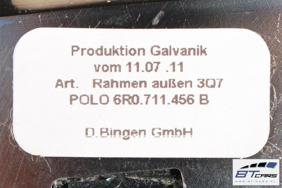 VW POLO GAŁKA ZMIANY BIEGÓW + MIESZEK 6R0711113M  6R0711113 6R0711456B 6R0711456B AOU czarny 6R 6R0711113M 6R0711113M 6R0711113