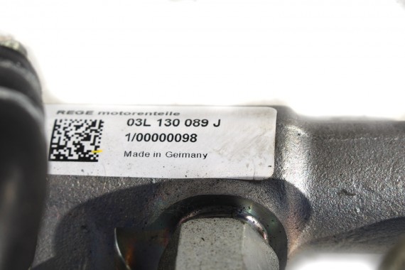 VW AUDI LISTWA WTRYSKOWA 03L130089J 03L130089N 03L 130 089 J rozdzielacz paliwa diesel 2.0 TDi 03L130089J 03L130089N 03L130089J