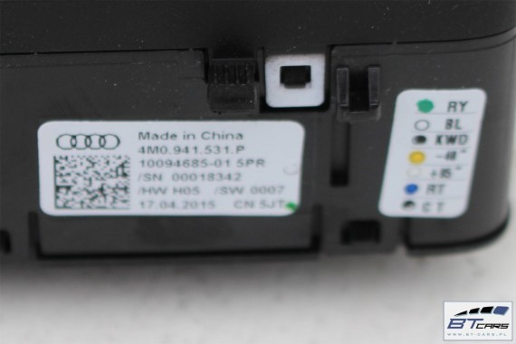 AUDI A4 A5 Q5 Q7 PRZEŁĄCZNIK WŁĄCZNIK ŚWIATEŁ 4M0941531P 4M0941531AB 4M0941531J 4M0941531P 4M0 941 531 P 4M0941531AB 4M0941531J