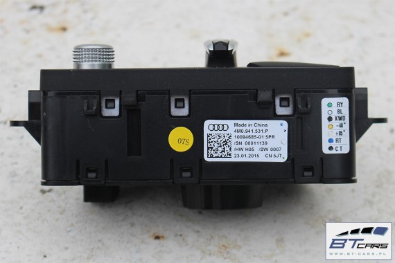AUDI A4 A5 Q5 Q7 PRZEŁĄCZNIK WŁĄCZNIK ŚWIATEŁ 4M0941531P 4M0941531AB 4M0941531J 4M0941531P 4M0 941 531 P 4M0941531AB 4M0941531J