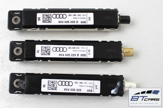 AUDI A3 SPORTBACK WZMACNIACZ ANTENOWY 8V4035225 8V4035225B 8V4035225D 8V4035225 ANTENY V4035225 8V4035225B 8V4035225D 8V4035225B