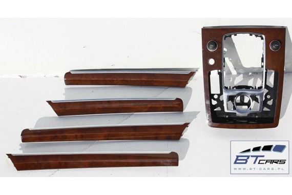 AUDI Q7 LISTWY OZDOBNE LISTWA DEKOR DEKORY WYKOŃCZENIE TAPICERKA 4L drewno 4L0864261E 4L0867409 4L0867410 4L0867419 4L0867420