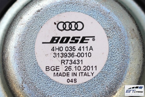 AUDI A8 GŁOŚNIKI + WZMACNIACZ BOSE 4G0035223B 4H0035481A 4H0035297 4H0035411A 4H1035401 4H1035402A 4H0035397 4H0035399 4G0035223