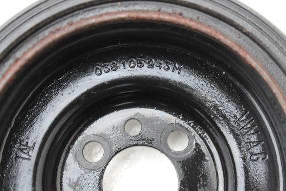 AUDI VW SEAT SKODA KOŁO PASOWE 038105243M 038 105 243 M TŁUMIK DRGAN SKRĘTNYCH 038105243M 038105243M 038105243M 038105243M