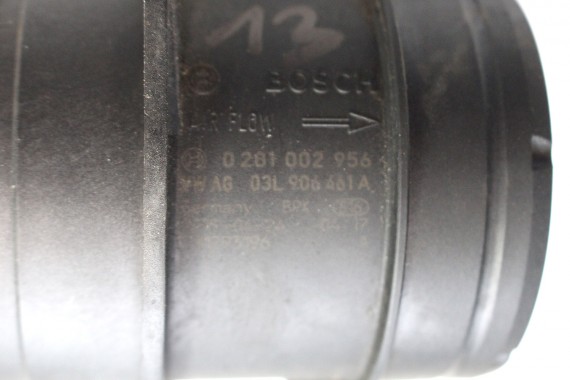 VW AUDI SKODA PRZEPŁYWKA PRZEPŁYWOMIERZ 03L906461A 03L 906 461 A masowy powietrza 03L906461A TDi diesel 03L906461A 03L906461A