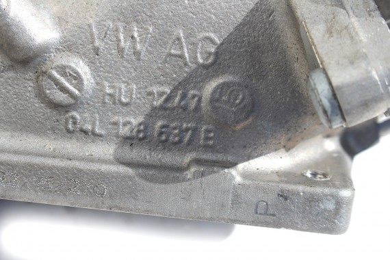 VW AUDI SKODA SEAT KROCIEC 04L128637B 04L128637E PRZYŁĄCZENIOWY nakładka rury ssacej silnik 2.0 TDi diesel 04L 128 637 04L128637