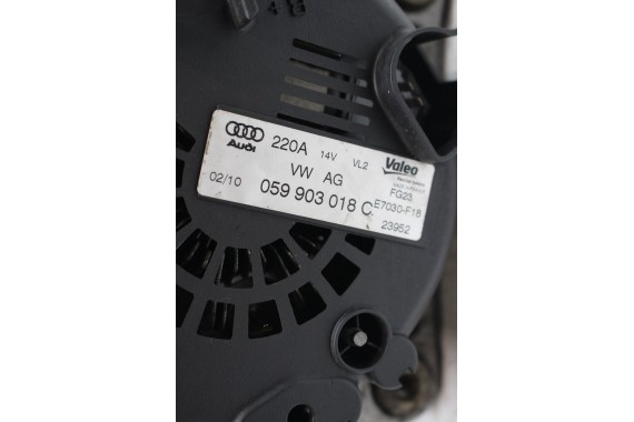 AUDI A6 A7 A8 ALTERNATOR 059903018C 059 903 018 C 4G 4H TDi Valeo E7030F 220A FG23 F 220A c7 d4 059903018C 059903018C 059903018C