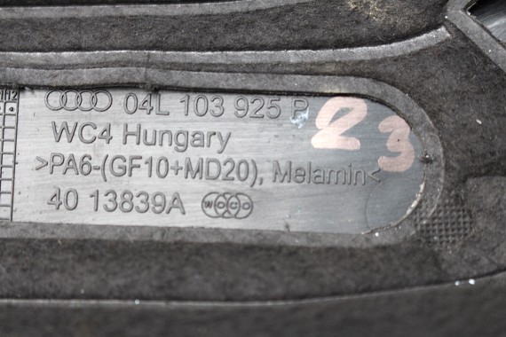 AUDI A4 A5 Q5 DEKIEL POKRYWA SILNIKA 04L103925P 04L 103 925 P 8W 80A F5 FY 04L103925P 04L103925P 04L103925P 04L103925P 04L103925