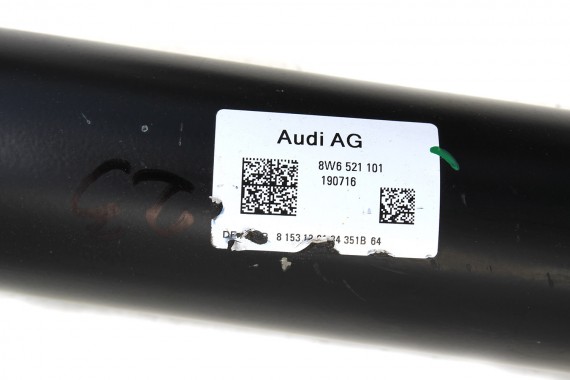 AUDI A5 S5 WAŁ KARDANA 8W6521101 Skrzynia automatyczna 7-biegowa napęd 4*4 8W6 521 101 8W6521101F 8W6521101 8W6521101 8W6521101F