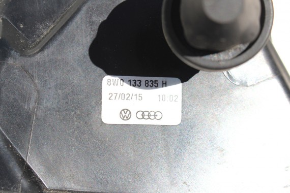 AUDI OBUDOWA FILTR POWIETRZA 8W0133837H 8W0133835H 8W0133843B 8W0133837Q 8W0133835H silnik 2.0 TFSi 8W0133835Q 8W0133837H A4 A5