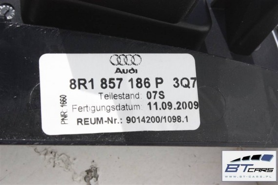 AUDI Q5 RAMKA NAWIGACJI KONSOLI 3G 8R1857186P 8R1 857 186 P monitorta wyświetlacza 8R