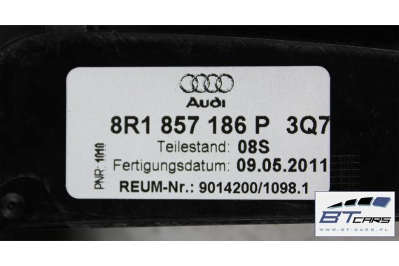 AUDI Q5 RAMKA NAWIGACJI KONSOLI 3G 8R1857186P 8R1 857 186 P monitorta wyświetlacza 8R