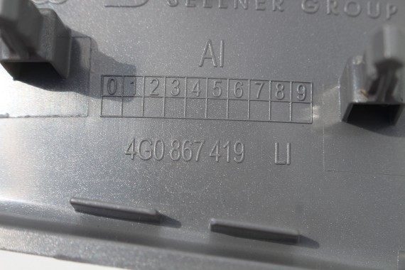 AUDI A6 LISTWY OZDOBNE WYKOŃCZENIE DEKORY 4G0853189 4G0867409 4G0867410 4G0867419 4G0867420 4G1853190 4G0864131 4G dekor C7