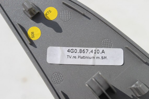 AUDI A6 LISTWY OZDOBNE WYKOŃCZENIE DEKORY 4G0853189 4G0867409 4G0867410 4G0867419 4G0867420 4G1853190 4G0864131 4G dekor C7