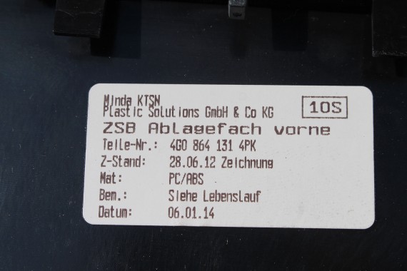 AUDI A6 LISTWY OZDOBNE WYKOŃCZENIE DEKORY 4G0853189 4G0867409 4G0867410 4G0867419 4G0867420 4G1853190 4G0864131 4G dekor C7